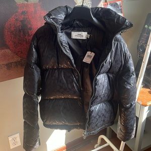 Coach puffer jacket
